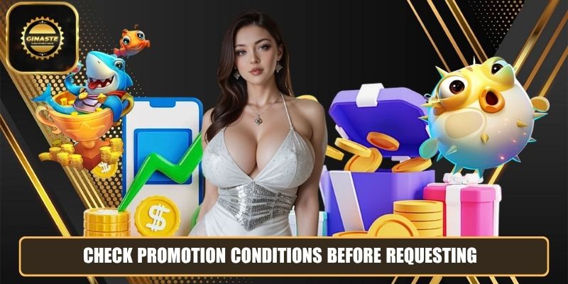 Check promotion conditions before requesting