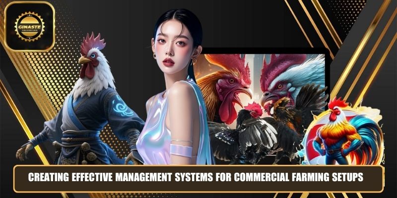 Creating effective management systems for commercial farming setups