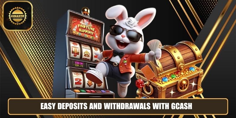 Easy deposits and withdrawals with gcash