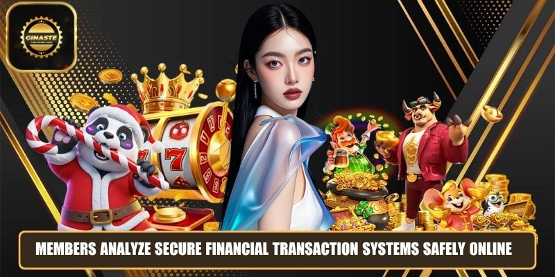 Members analyze secure financial transaction systems safely online