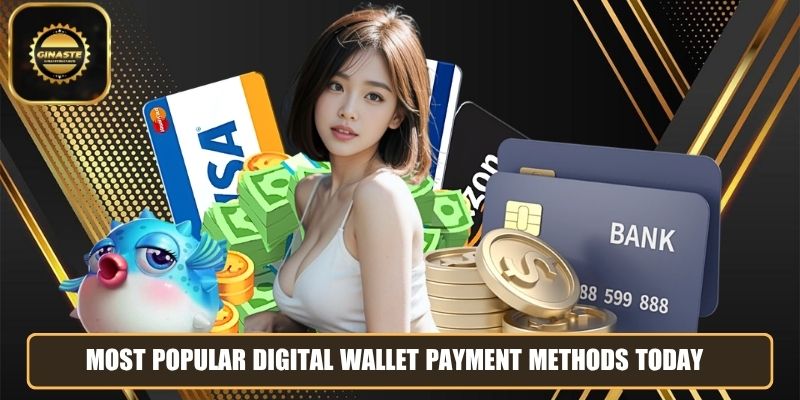 Most popular digital wallet payment methods today