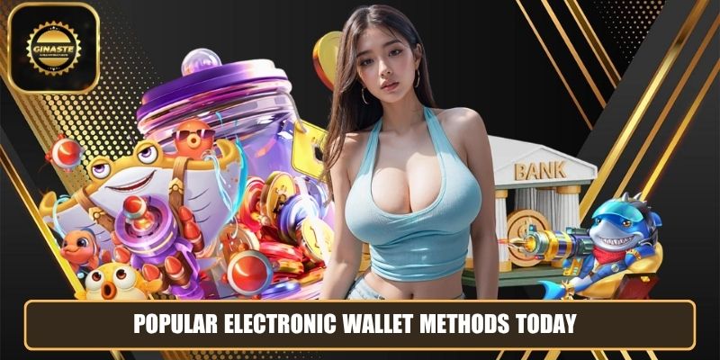 Popular electronic wallet methods today