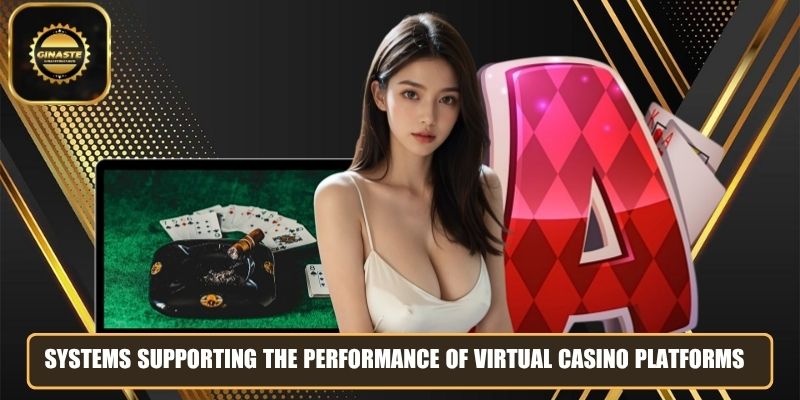 Systems supporting the performance of virtual casino platforms