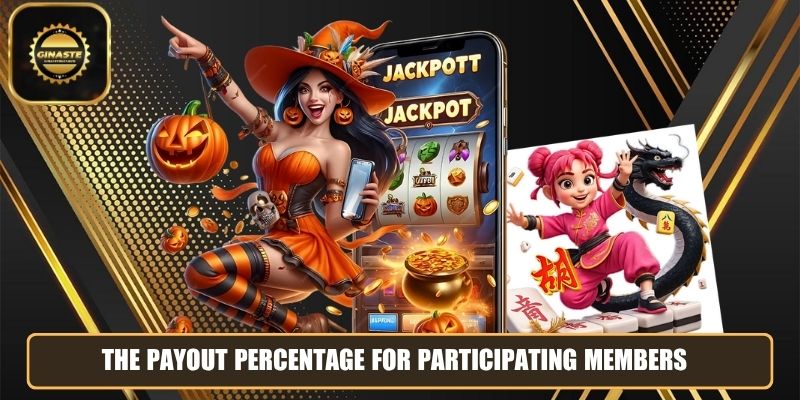 The payout percentage for participating members